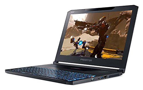 Acer Predator Triton 700 PT715-51-71W9 Ultra-Thin Gaming Laptop,15.6” FHD 120Hz G-SYNC Display, i7-7700HQ,Overclockable GeForce GTX 1080 8GB MAX-Q Design, 32GB DDR4, 512GB PCIe NVMe SSD, RGB Mech KB