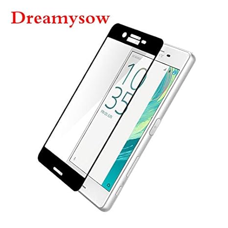 Panzerglas Schutzfolie Film,Tempered Glass Ultra Thin Full Cover Screen Protector Protective Glass for Sony Xperia X Performa