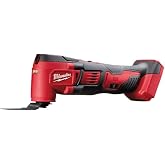 Milwaukee 2626-20 M18 18V Lithium Ion Cordless 18,000 OPM Orbiting Multi Tool with Woodcutting Blades and Sanding Pad with Sheets Included (Battery Not Included, Power Tool Only)