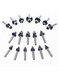 xtremepowerus 80-piece premium-grade 1 4 inch carburo de tungsteno Router Bit Set