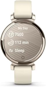 Garmin Lily 2 35mm Smartwatch Stylish Small Watch Fitness Tracker Coconut view 6