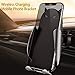Goglor Auto-Clamping Wireless Car Charger Mount, Air Vent Cell Phone Holder Mount 10W Fast Charging Automatic Open and Clamp (Black)