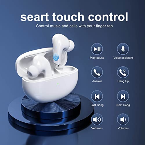 Wireless Earbuds，BLZK TWS78 [ Louder 13mm Speaker ] Immersive Bass