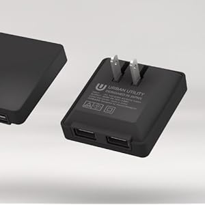 2PORT USB ADAPTOR ２ポートUSBアダプター 黒 ing in ttX10 / X1