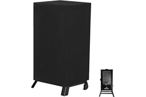 DONSIQIZZ 40 Inch Electric Smoker Cover for Masterbuilt, Waterproof Grill Cover for Masterbuilt 40-Inch Digital Vertical BBQ Smoker Outdoor, Black