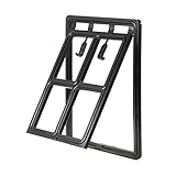 Namsan Magnetic Automatic Lock/Lockable Pet Screen Door Dog Gate Way Pet Door for Screens - Larger 12