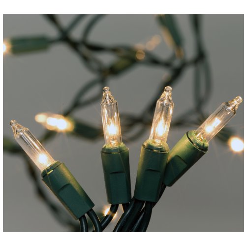 50Count Clear Christmas Light Set 1 eBay