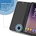 UNIYA Huawei Mate 20 Lite Mirror Case, PC+PU Flip Electroplate Mirror 360 Degree Protective Case Cover (Black)