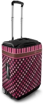 Luggage Protector Pattern: Pink Polka Dot, Size: Small