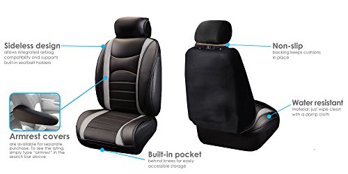 5 FH+Group+PU207GRAYBLACK102+Leatherette+Compatible