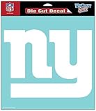 New York Giants White Decal 8