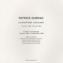 Il a plu, il n'a pas plu