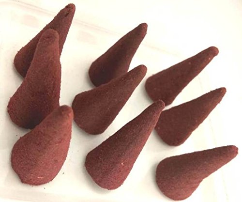 100% Original Low Smoke Rose Fragrance Premium Quality DHOOP Cones(Approx 90-95 Cones)