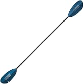 BENDING BRANCHES Angler Classic Snap-Button Kayak Fishing Paddle &ndash; Lightweight Fiberglass Shaft, Durable Fiberglass-Reinforced Nylon Blades, 2-Piece Design