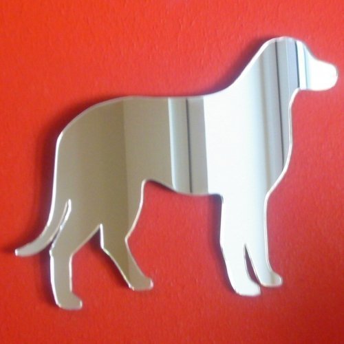 Super Cool Creations Labrador Dog Standing Mirror 40cm x 35cm
