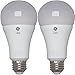 GE Lighting 30915 LED 17-Watt (100-watt replacement) 1600-Lumen A21 Light Bulb with Medium Base, 2-Pack