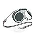 Flexi Vario Retractable Dog Leash (Cord), 26 ft, Medium, Anthracite