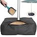 Weather Resistant Weights for Patio Umbrella Base - 19’’ Square. for Classic Outdoor Umbrellas, Hanging, Cantilever & Offset Models. Detachable Velcro - Easy Installation. XL Opening for Filling Sand