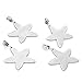 TEKEFT Set of 8 Stainless Steel Starfish Shaped Table Cover Tablecloth Weights (Starfish) (4)