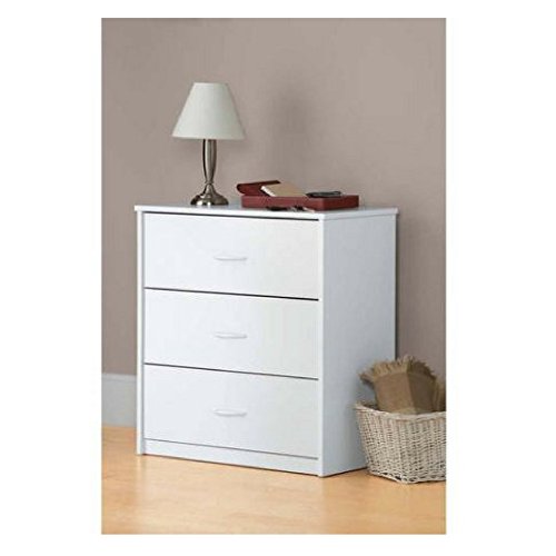 Mainstays Nightstand 3 Easy Glide Drawer Buy Online In Aruba At Desertcart