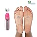 Bundaloo Callus Shaver Rasp for Feet - 2-in-1 Foot Spa Tool for Cracked Rough Heels - Dry Skin Remover - Stainless Steel, Rust-Resistant - Professional Pedicure Tool With 5 Refill Blades