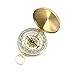 Camping Survival Compass Classic Pocket Style Copper Clamshell Compass 1 Pack