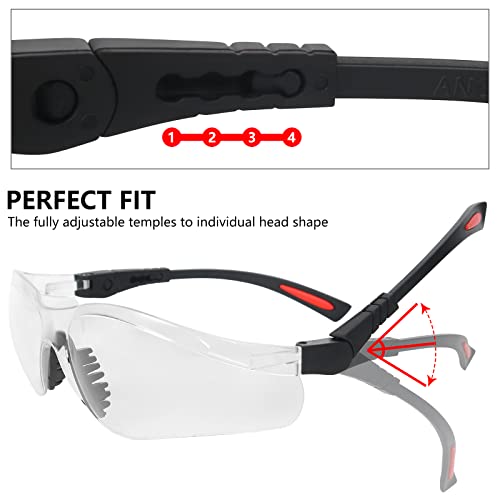 AntiFog Shooting Glasses ANSI Z87.1 Eye Protection for Indoor