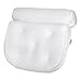 Large Bath Pillow for Tub with Carry Case, Foam Mesh Technology with 5 Suction Cups (15