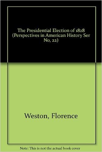 Amazon Com The Presidential Election Of 1828 Perspectives In American History Ser No 22 9780879913342 Weston Florence Books