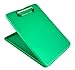 Saunders Green SlimMate Plastic Storage Clipboard with Low Profile Clip for Portable Mobile Organization (00561), Letter