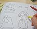 Grace Drayton ‘Dolly Dingle’ Anti Stress Coloring Books for Adult Relaxation and Dingle Paper Doll Cutouts Color Therapy, 60 Pages, 28 Themes