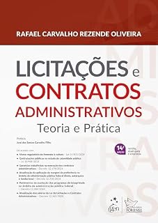 Livro Licitações e Contratos Administrativos - Teoria e Prática - 14ª Edição 2025