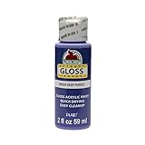 Apple Barrel Gloss Acrylic Paint in Assorted Colors (2-Ounce), 20625 Deep Purple