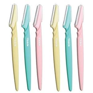 Tinkle Eyebrow Razor Pack of 6