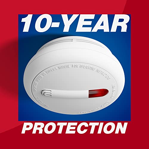 Wachter 10Year Battery Photoelectric Smoke Detector and Fire Alarm