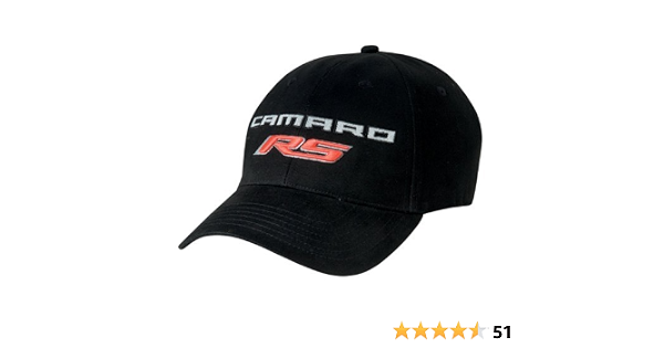 Amazon.com: Camaro RS Hat : Black 