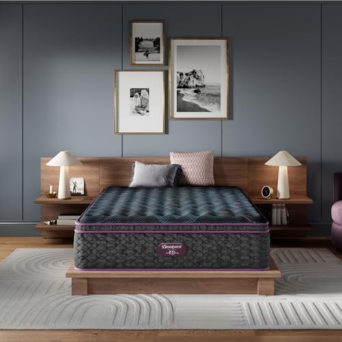 Beautyrest World Class Level Three Medium Pillow Top 15.75" Mattress - Twin XL…
