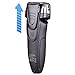 SURKER Beard Trimmer Men's Electric Foil Shavers Razor Electric Travel Shaver USB Charger Dry/Wet Lithium Battery Grooming Kit Waterproof Rechargeable LCD Display Travel Pouch Best Gift Black