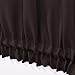 NICETOWN Privacy French Door Curtain - Functional Thermal Insulated Blackout Side Lights Front Door Curtain Panel (25W by 40L Inches, Toffee Brown, Single Panel)