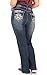 WallFlower Plus Size Luscious Curvy Bling Bootcut Jeans