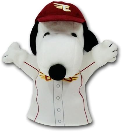 Amazon Snoopy スヌーピー プロ野球コラボぬいぐるみ 東北楽天ゴールデンイーグルス ハンドパペット 15 ぬいぐるみ おもちゃ