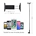 Licheers Lazy Gooseneck Tablet Stand Holder, Flexible Phone Mount 360 Adjustable Tablet Desktop Bracket Mount with 47.25 Inch Long Arm Compatible with iPad, iPhone, Samsung Galaxy and More (Black)
