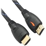 YellowKnife - High Speed 10.2Gbps 25FT HDMI Cable 1080p Full HD with Nylon Protective Braided Jacket