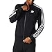 adidas Originals Men's Superstar Track Jacket, Black, Large