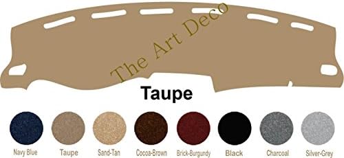 The ArtDeco Custom Made Carpet Dash Cover Fits for Toyota Camry Dash Cover Dash Board Mat Pad Fits 1994-1996 (Taupe)