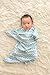 SleepingBaby Poly Zipadee-Zip Swaddle Transition Baby Swaddle Blanket with Zipper, Cozy Baby Sleep Sack Wrap (Medium 6-12 Months | 18-26 lbs, 29-33 inches | Chevron Mint)