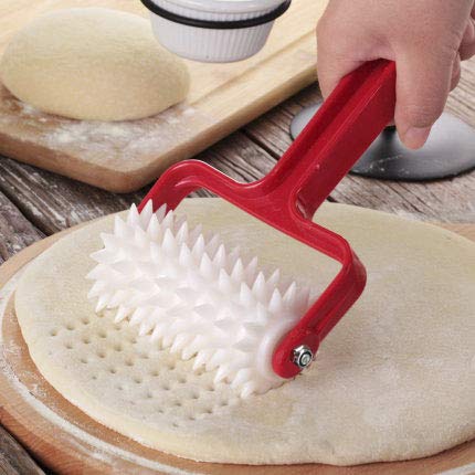 SHANGPEIXUAN Pizza Roller Docker,Strengthen the Material Dough Docker - Thumbnail 5