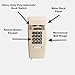 Industrial Wall Phone with Dialpad & Wallplate - Black by HQTelecom