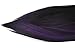 SEIKEA Clip in Ponytail Extension Wrap Around Long Straight Hair Extension 28 Inch Synthetic Hairpiece - Black (Dark Purple Highlight)
