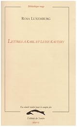 Lettres à Karl et Luise Kautsky